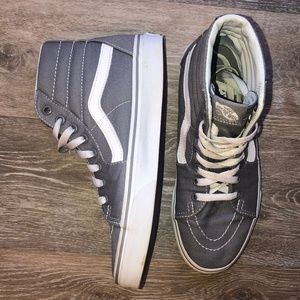 Hightop Grey Vans Unisex